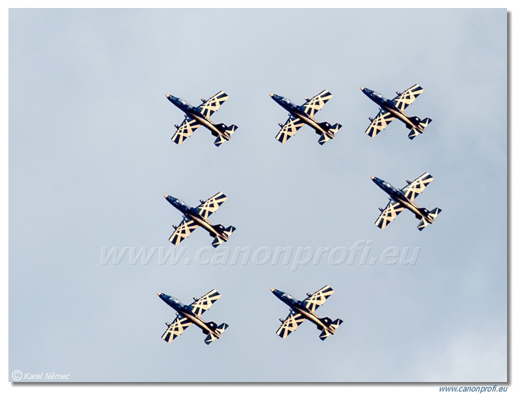 Al Fursan UAE aerobatic display team (The Knights) – 7x Aermacchi MB-339NAT