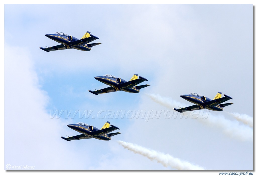 Breitling Jet Team - 7x Aero L-39C Albatros