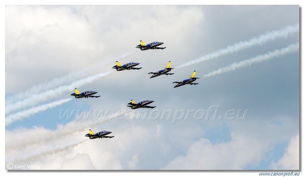 Breitling Jet Team - 7x Aero L-39C Albatros