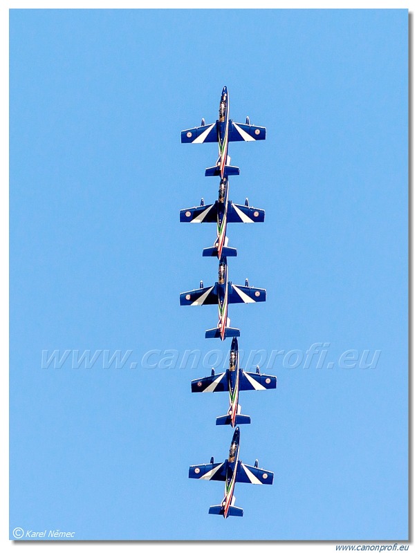 Frecce Tricolori - 9x Aermacchi MB-339-A/PAN