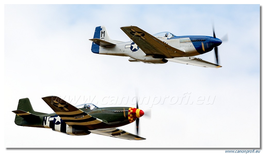 Horsemen Flight Team – 3x North American P-51D Mustang