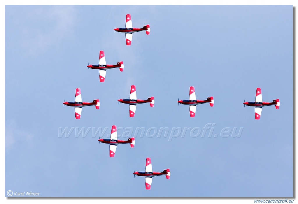 PC-7 Team – 9x Pilatus PC-7