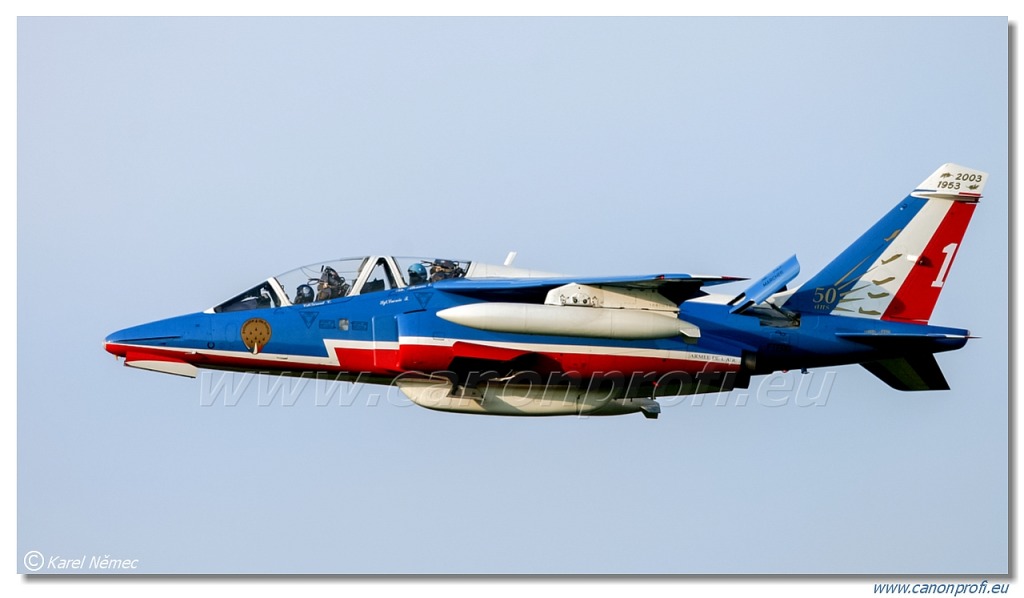 Patrouille de France – 8x Dassault/Dornier Alpha Jet