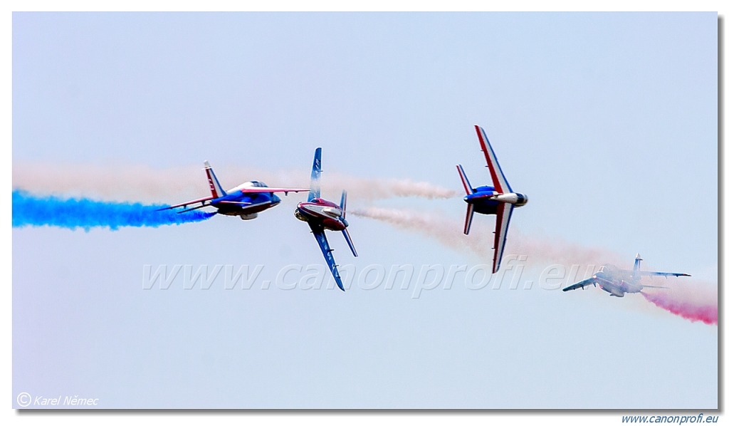 Patrouille de France – 8x Dassault/Dornier Alpha Jet