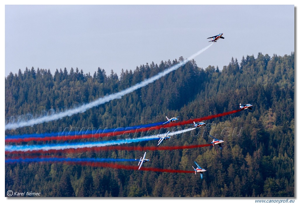 Patrouille de France – 8x Dassault/Dornier Alpha Jet