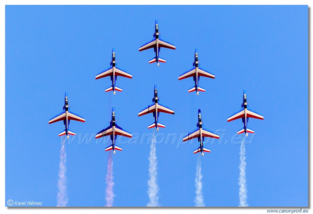 Patrouille de France – 8x Dassault/Dornier Alpha Jet