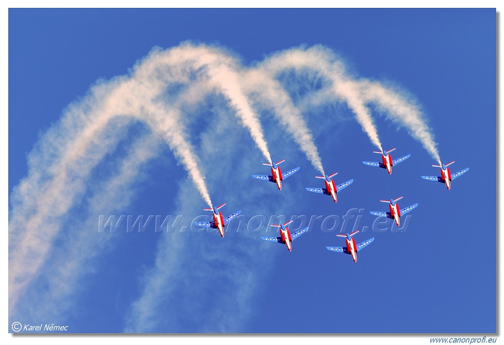 Patrouille de France – 8x Dassault/Dornier Alpha Jet