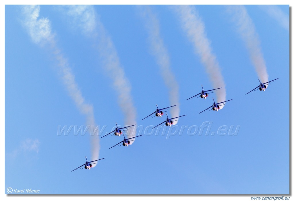 Patrouille de France – 8x Dassault/Dornier Alpha Jet