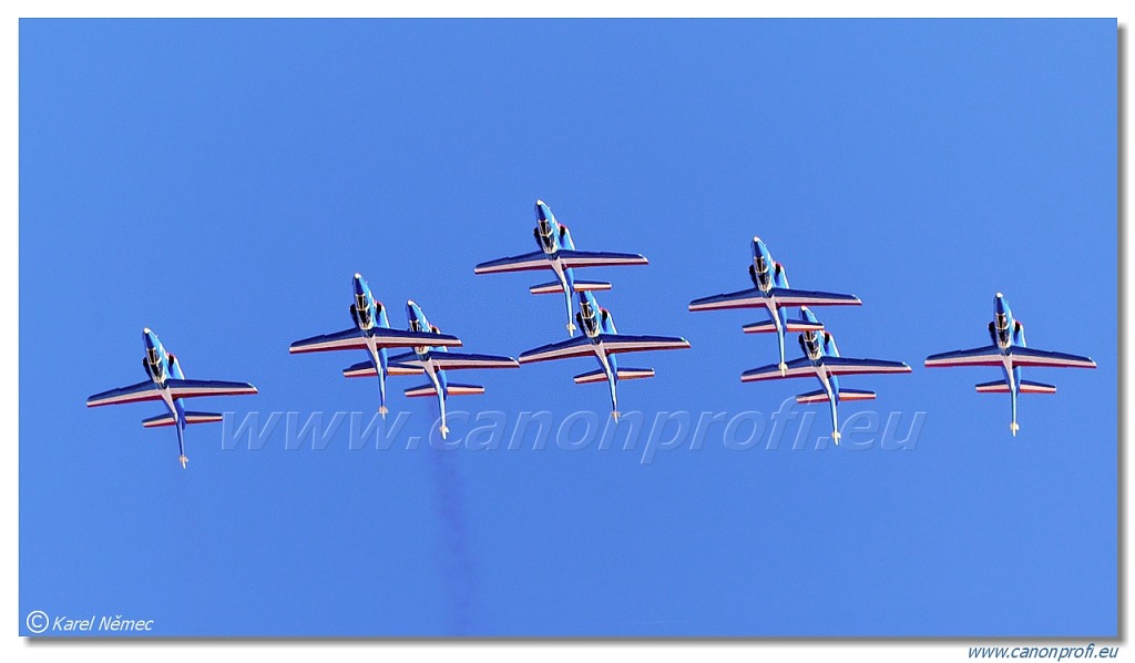 Patrouille de France – 8x Dassault/Dornier Alpha Jet