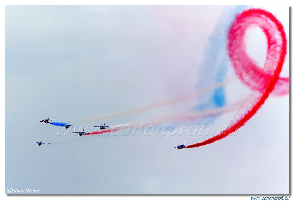 Patrouille de France – 8x Dassault/Dornier Alpha Jet