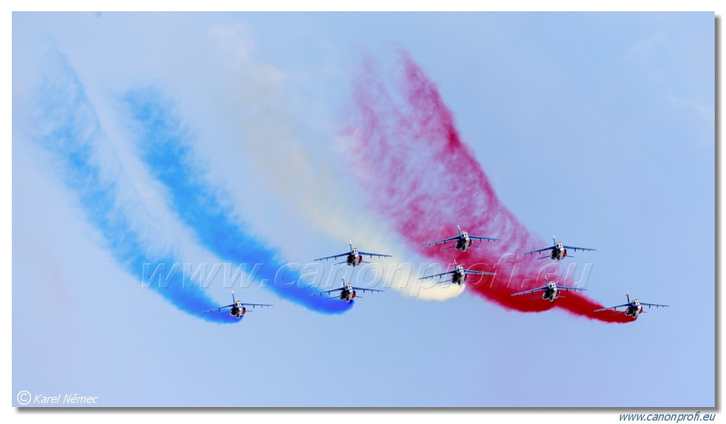 Patrouille de France – 8x Dassault/Dornier Alpha Jet