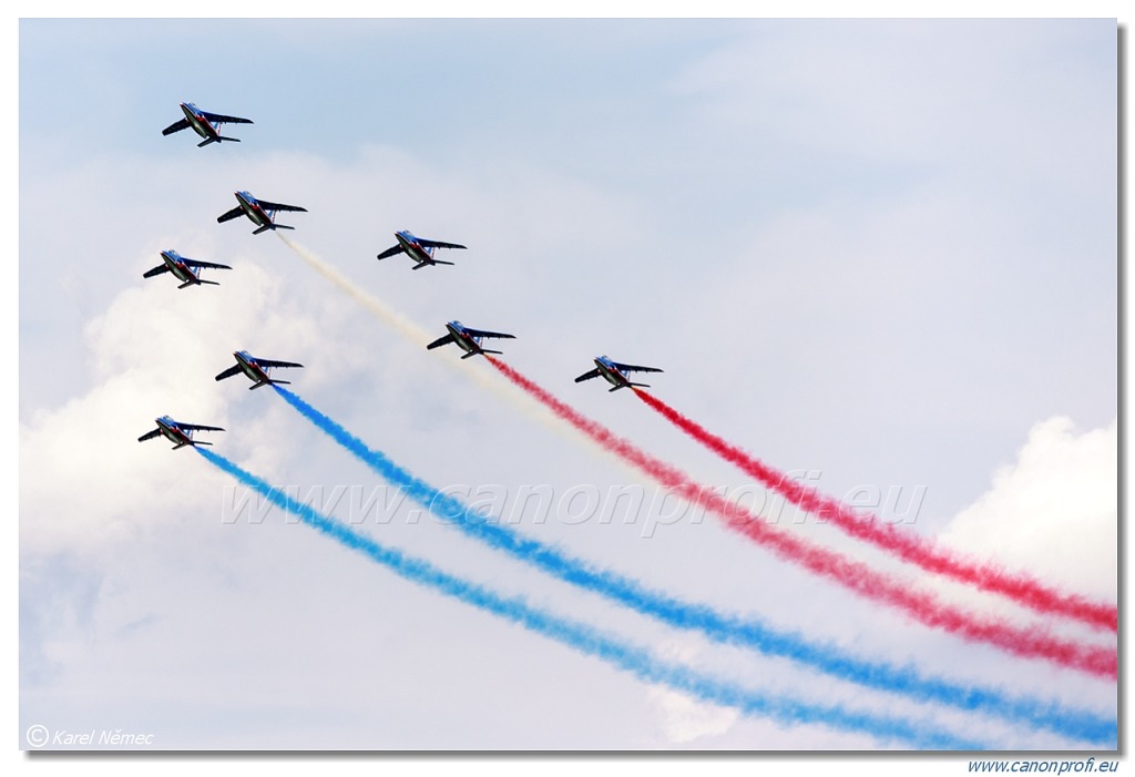 Patrouille de France – 8x Dassault/Dornier Alpha Jet