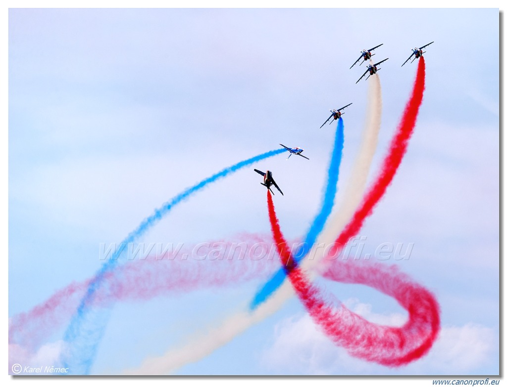 Patrouille de France – 8x Dassault/Dornier Alpha Jet