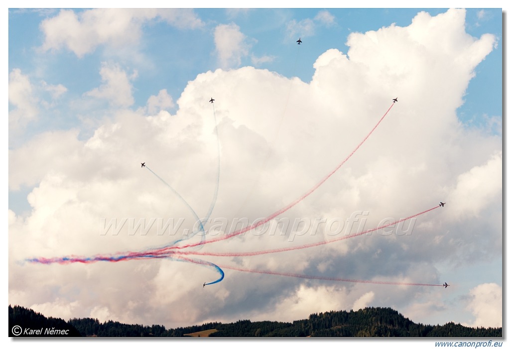 Patrouille de France – 8x Dassault/Dornier Alpha Jet