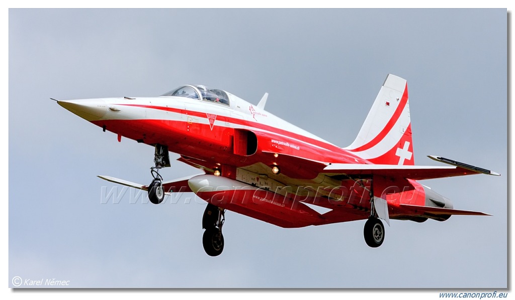 Patrouille Suisse - 6x Northrop F-5E Tiger