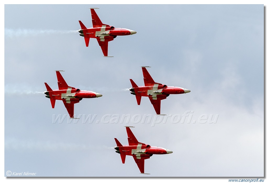 Patrouille Suisse - 6x Northrop F-5E Tiger