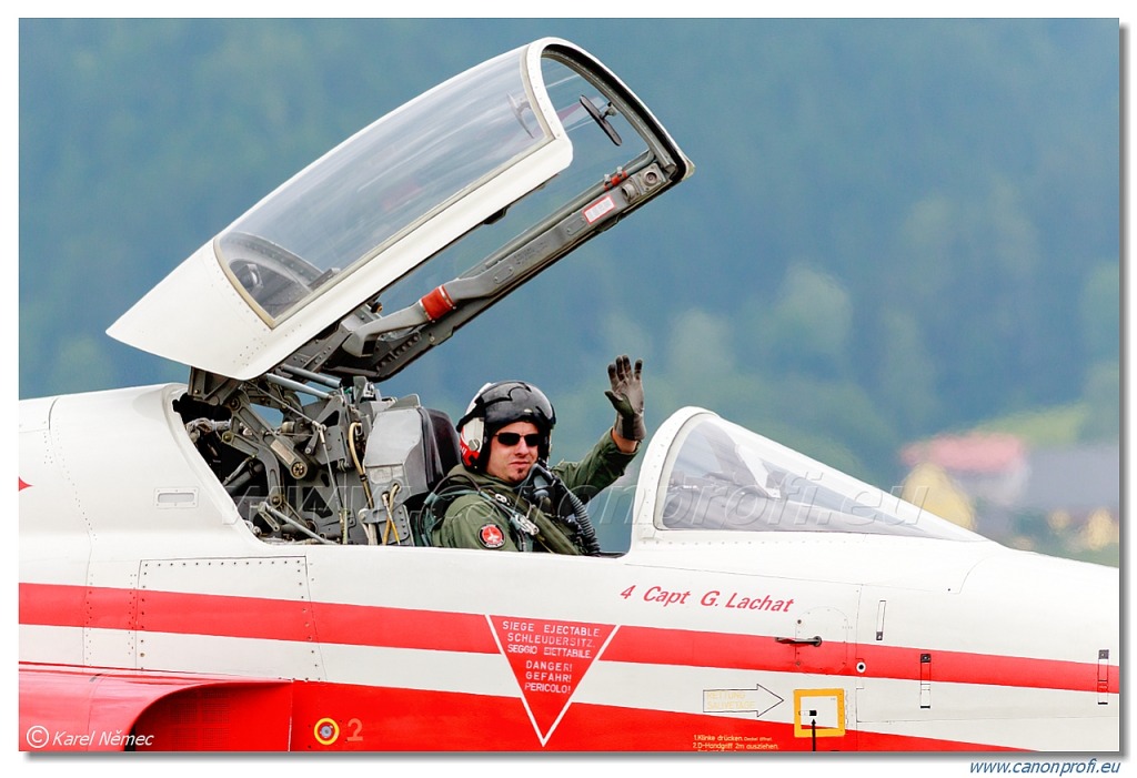 Patrouille Suisse - 6x Northrop F-5E Tiger