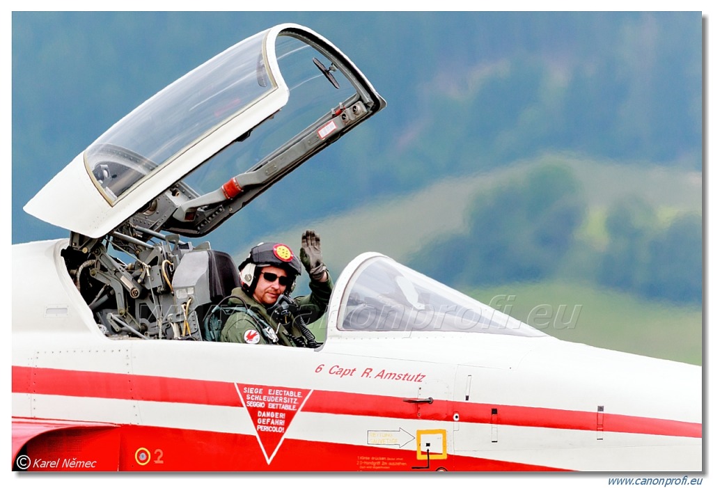 Patrouille Suisse - 6x Northrop F-5E Tiger