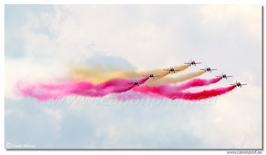 Patrulla Águila – 7x CASA C-101