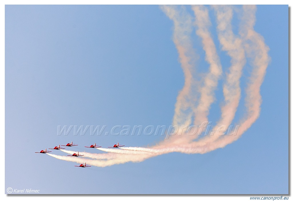 Patrulla Águila – 7x CASA C-101