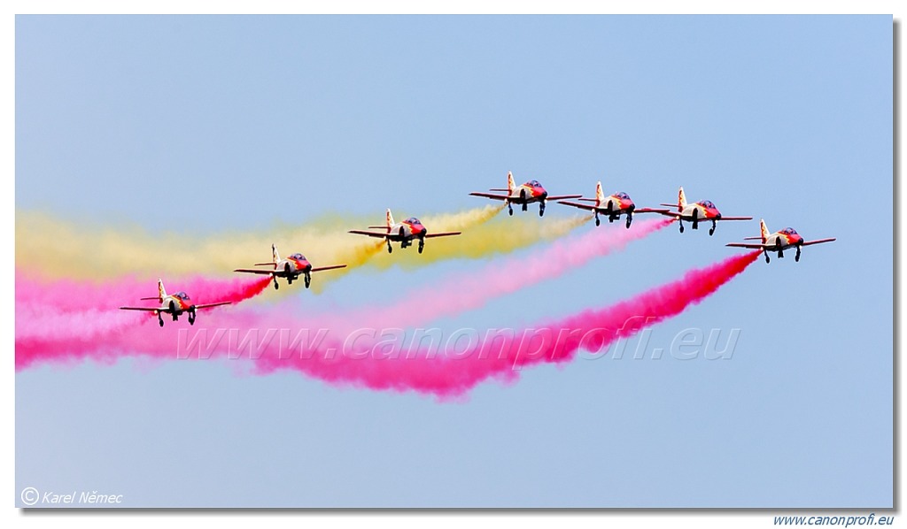 Patrulla Águila – 7x CASA C-101