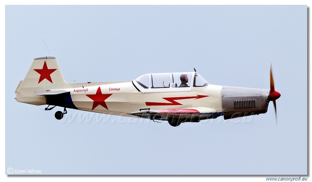 Retro Sky Team - 3x Zlin Z-226, Zlin Z-326M, Zlin Z-526AFS, Yakovlev Yak-52