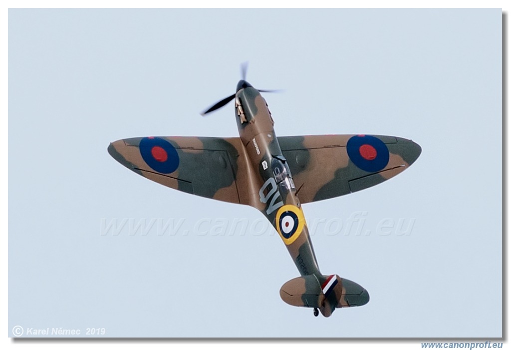 Air Festival 2019  -  IWM Spitfire flypast