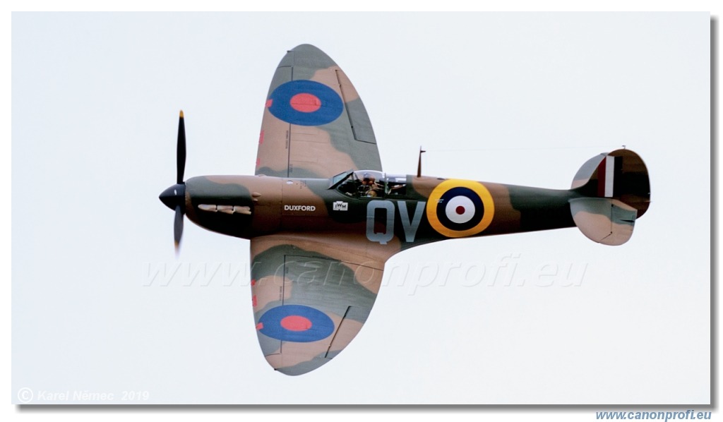 Air Festival 2019  -  IWM Spitfire flypast