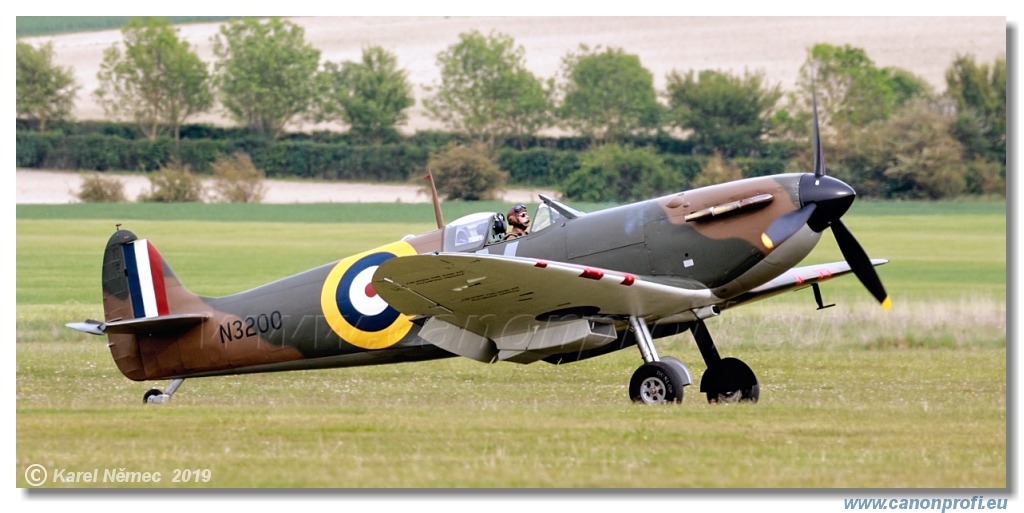 Air Festival 2019  -  IWM Spitfire flypast