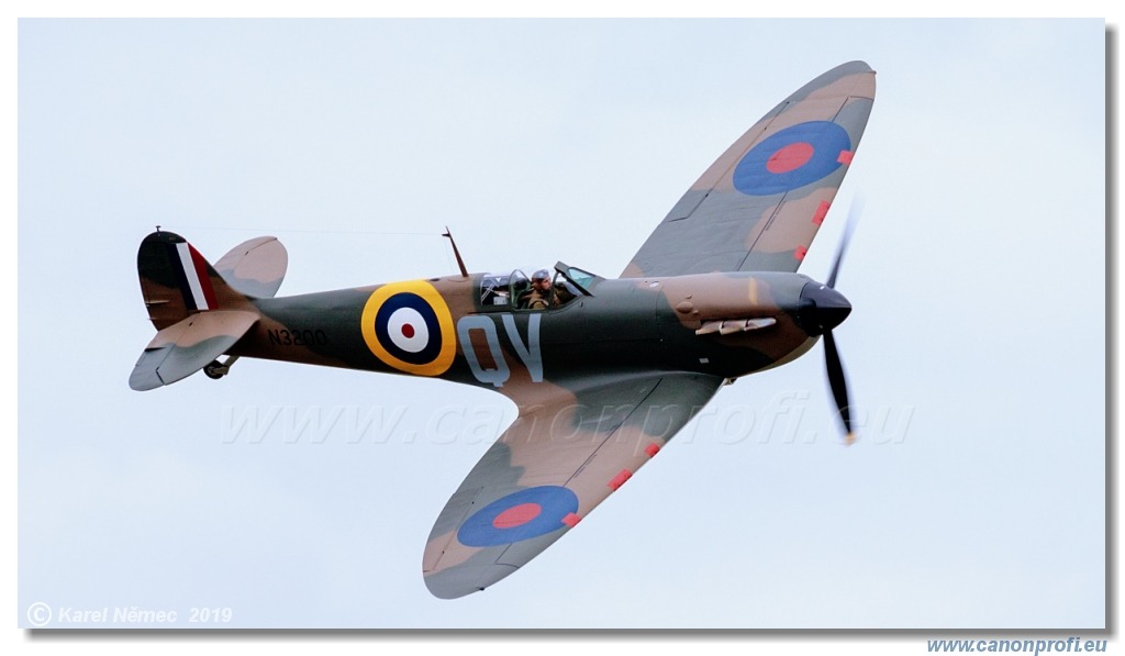 Air Festival 2019  -  IWM Spitfire flypast