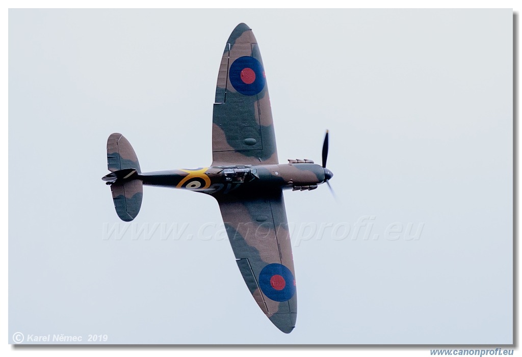 Air Festival 2019  -  IWM Spitfire flypast