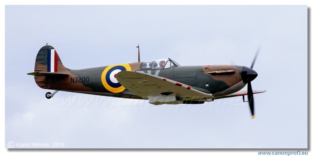 Air Festival 2019  -  IWM Spitfire flypast