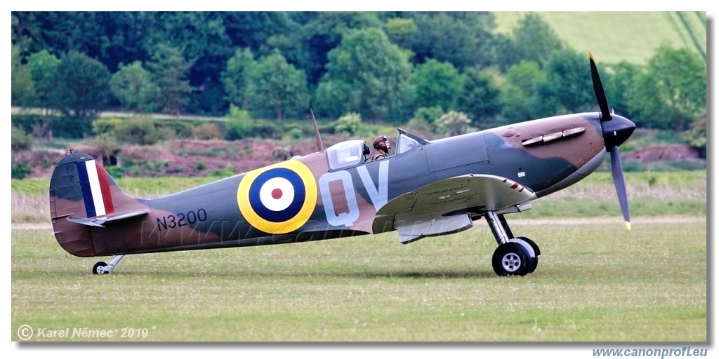 Air Festival 2019  -  IWM Spitfire flypast