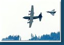 Air combat demonstration