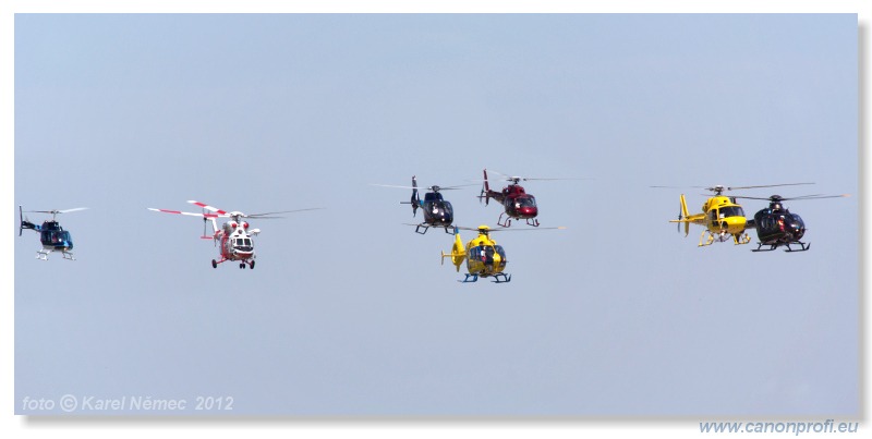 Helicoptershow Hradec Králové 2012