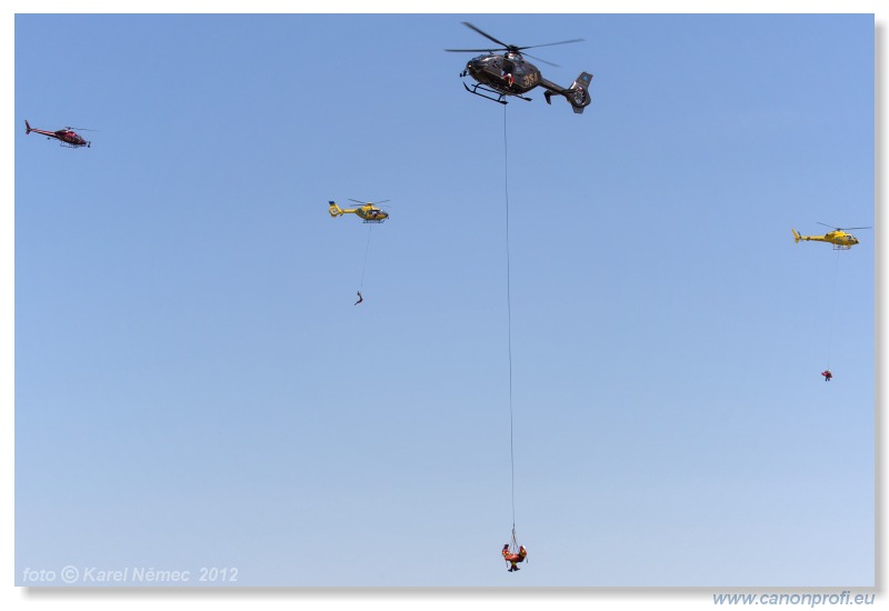 Helicoptershow Hradec Králové 2012