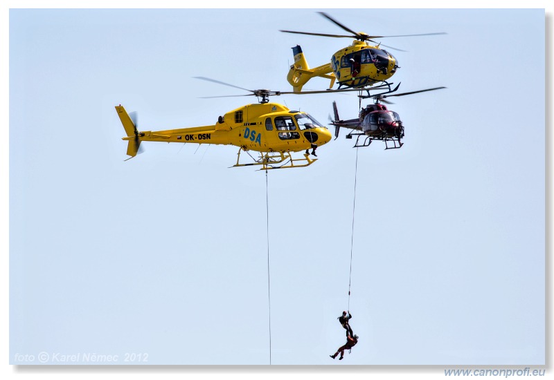 Helicoptershow Hradec Králové 2012