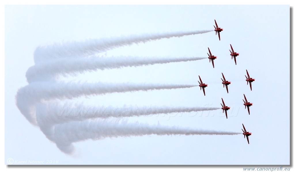 Duxford 2018 - Red Arrows