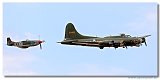 Boeing B-17G + P-51D Mustang