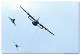 Air combat demonstration