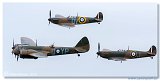 Bristol Blenheim Mk.I + Spitfires F Mk.Ia