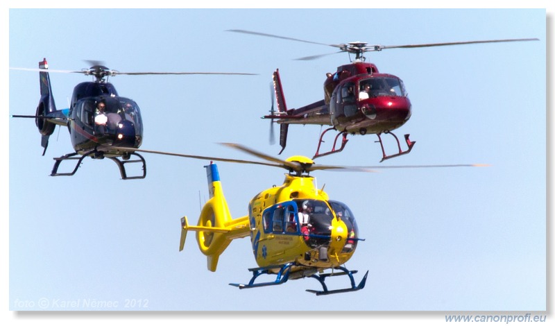 Helicoptershow Hradec Králové 2012