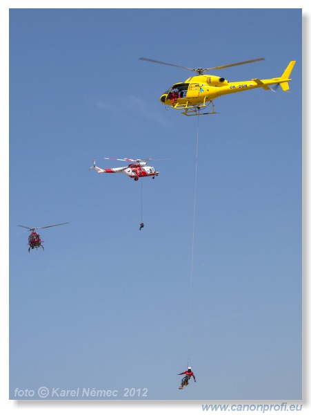 Helicoptershow Hradec Králové 2012